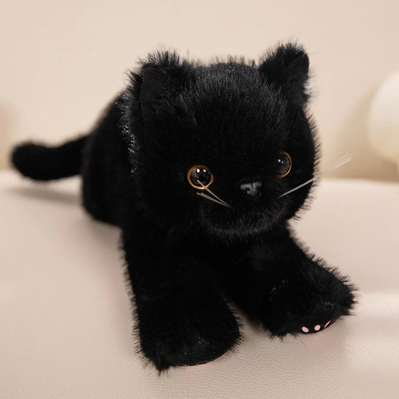ふわふわ 可愛い オッドアイの仔猫 ぬいぐるみ 多色展開