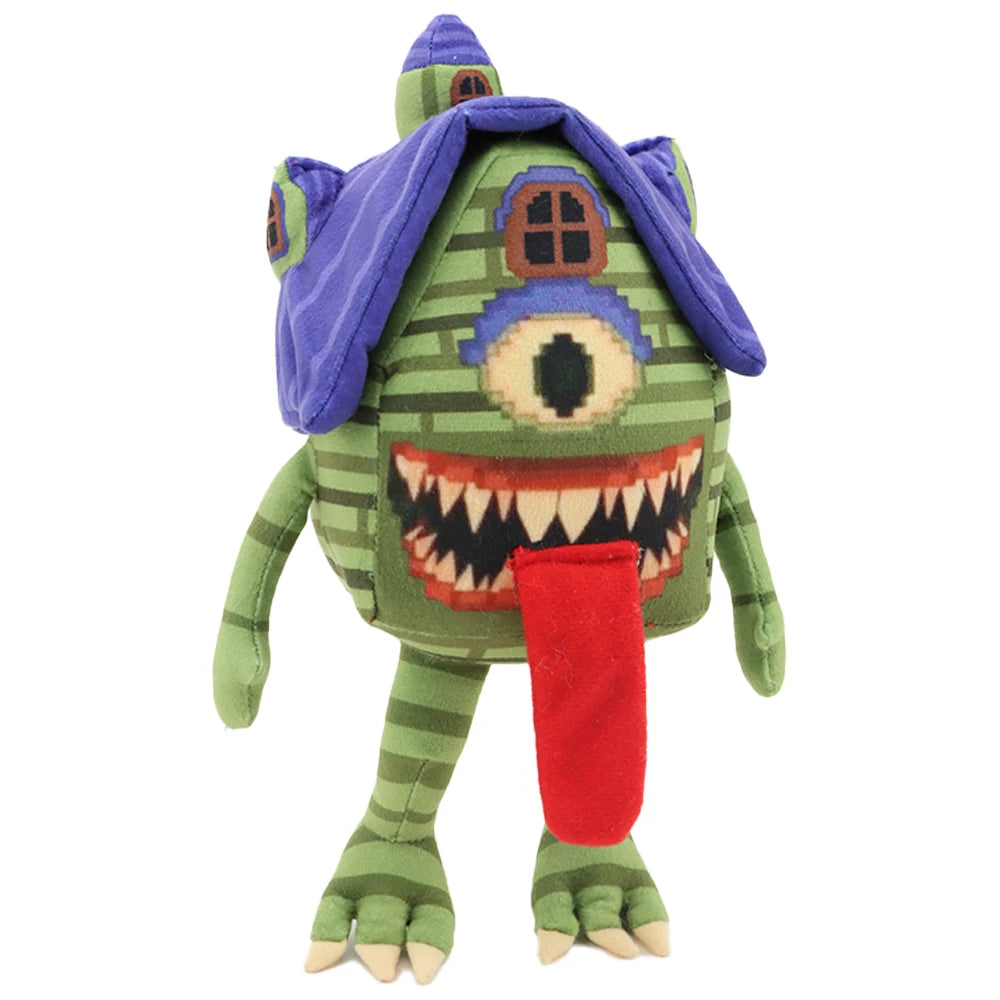 STEAL A BRAINROT La Casa Boo Plush Toy Cute House Doll Game Surrounding Cappuccino Clownino Toy Soft Toys for Kids Birthday Gift