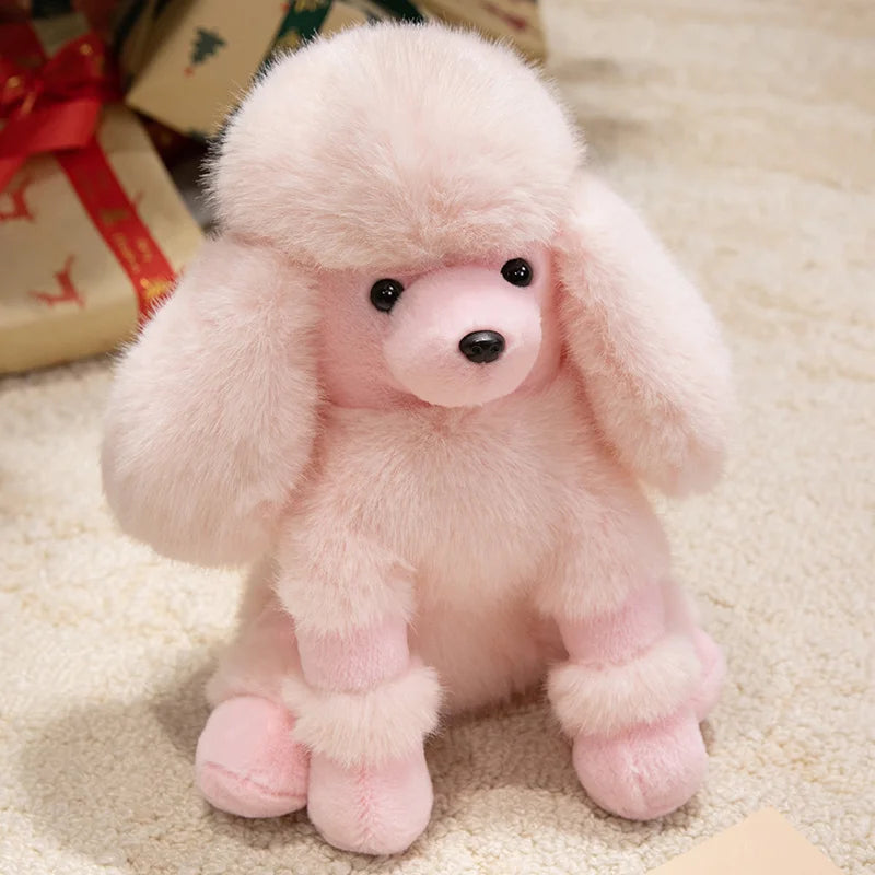 ふわふわ モコモコ 白い プードル ぬいぐるみ