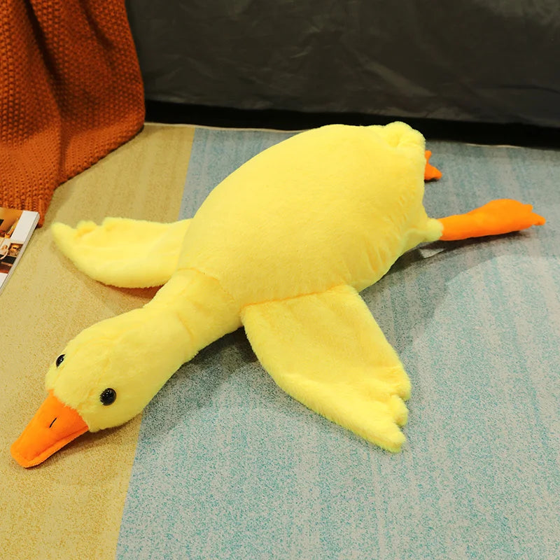 ふわふわ特大ガチョウ抱き枕