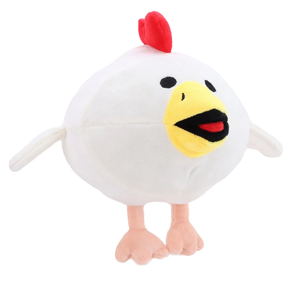 白い ふわふわ 丸々 ひよこ ぬいぐるみ