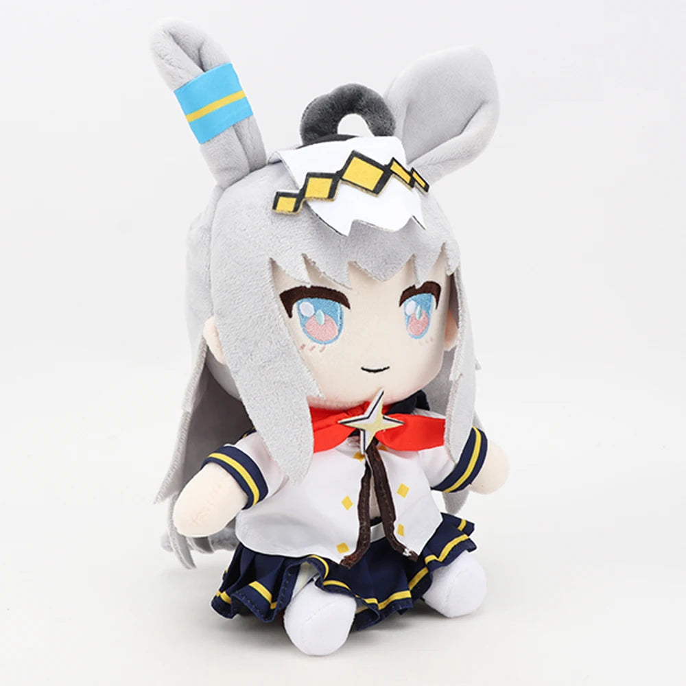 25cm New Uma Musume Pretty Derby Plush Toys Movie Stuffed Animals Cute Cartoon Soft Oguri Cap Dolls Periphery for Fans Gifts