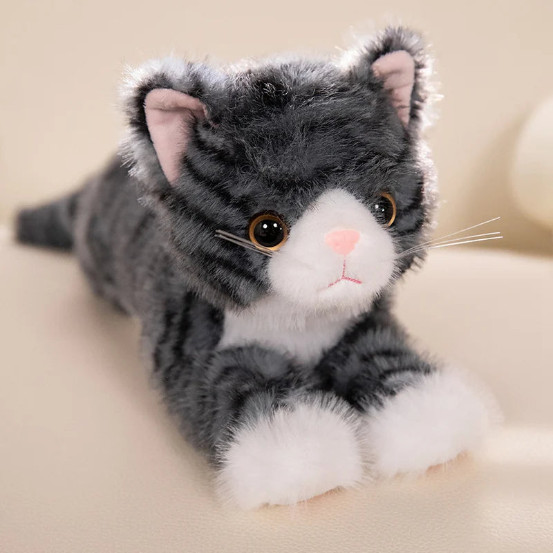 ふわふわ 可愛い オッドアイの仔猫 ぬいぐるみ 多色展開