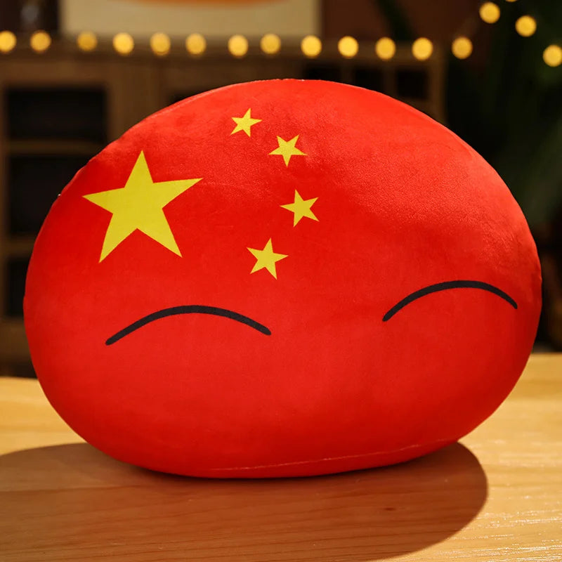 ふわふわ 世界の国旗 国ボール ぬいぐるみ
