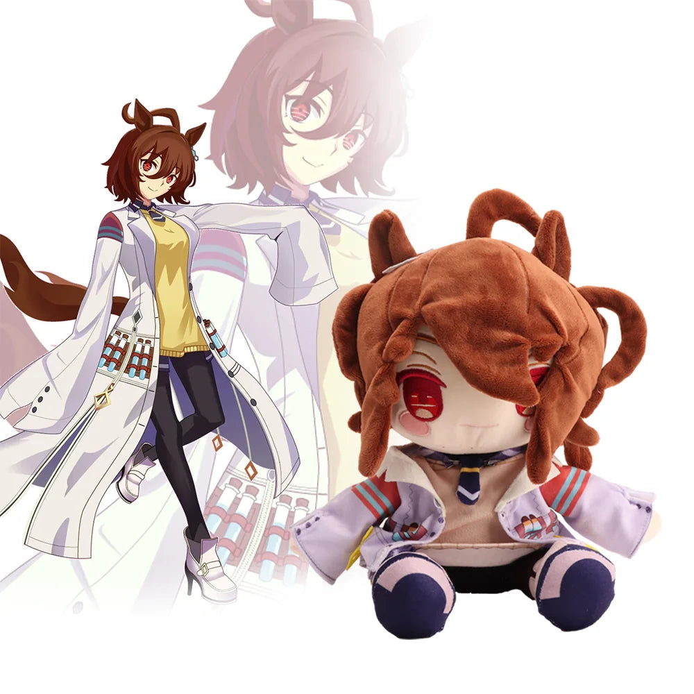 可愛い耳付きセーラー服とコートのアニメ風ぬいぐるみ2種セット