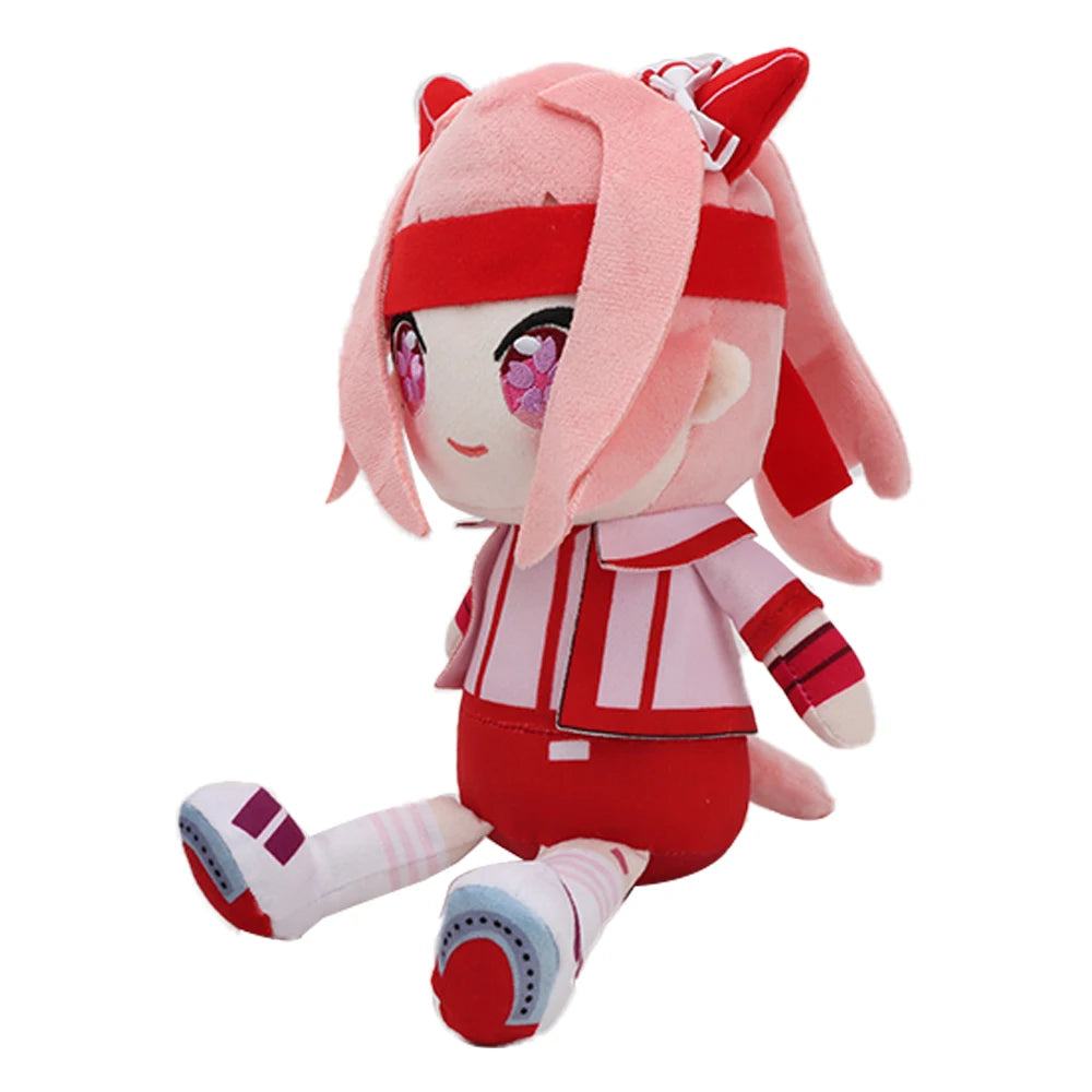 ウマ娘 ハルウララ ピンクと赤 桜柄の瞳 ぬいぐるみ
