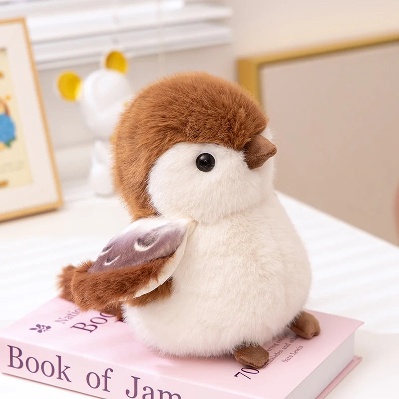 ふわふわ シマエナガなど 小鳥 ぬいぐるみ