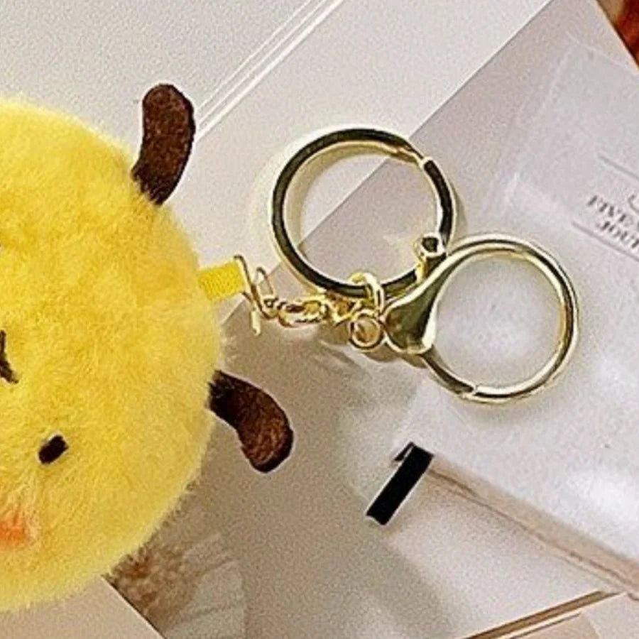 11cm Cartoon Adorable Honey Bee Plush Toys Soft Cute Spring Bees Stuffed Pendants Perfect Birthday Gifts for Kids Girls and Boys