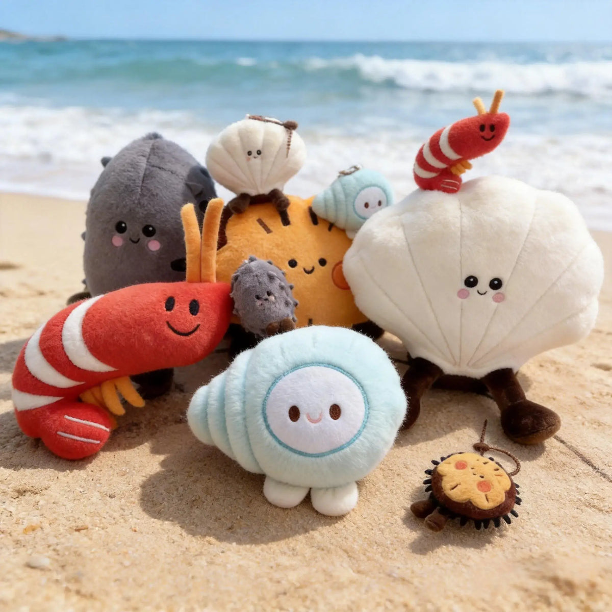 かわいい海の生き物 ふわふわマスコットコレクション