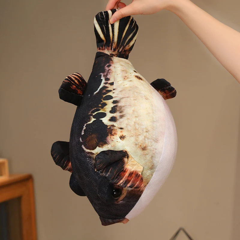 リアルなフグのふわふわぬいぐるみ