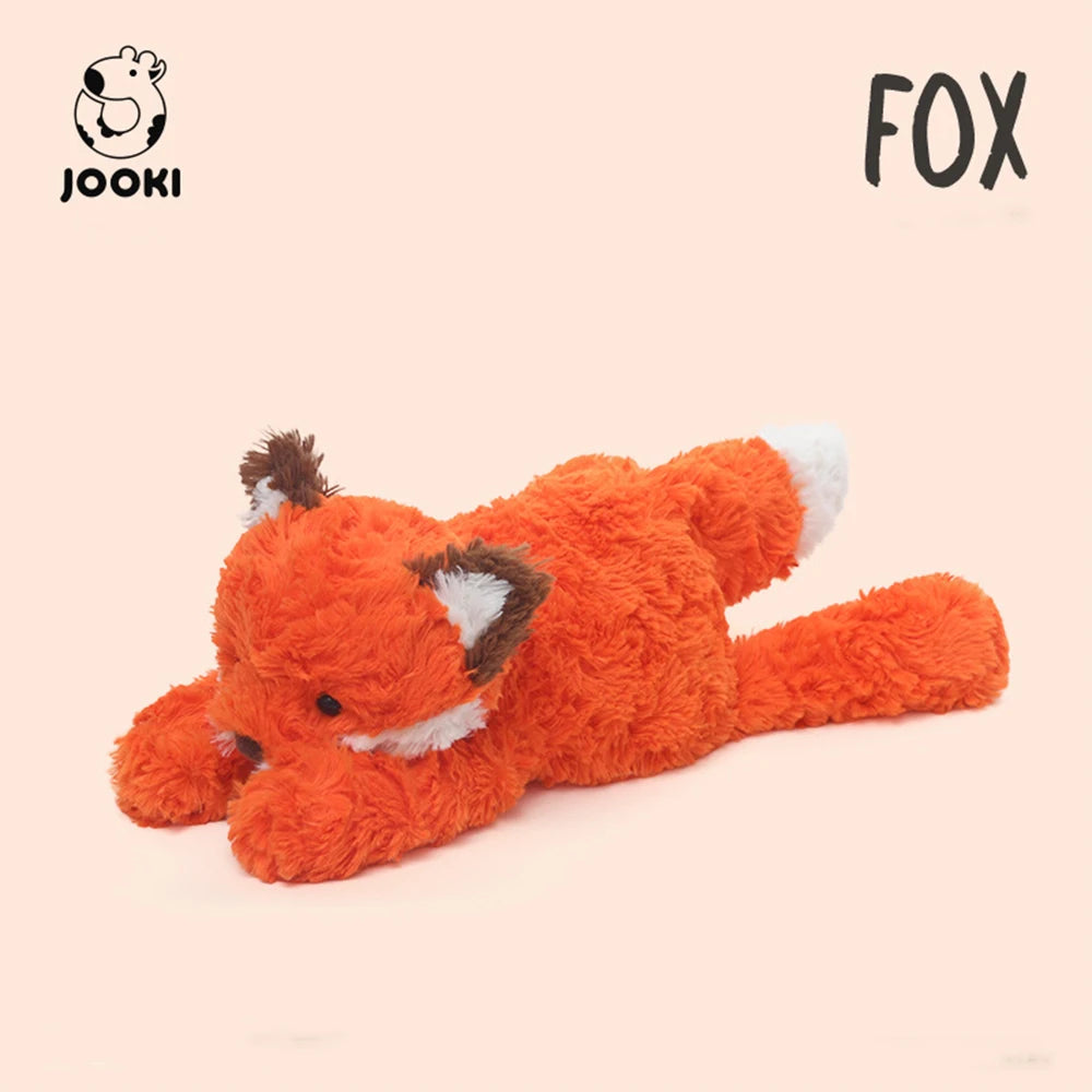 Cute Jimny Elephant, Hippopotamus, Monkey and Fox Plush Toys Funny Baby's Sleeping Companion Room Decor Girls Birthday Gifts