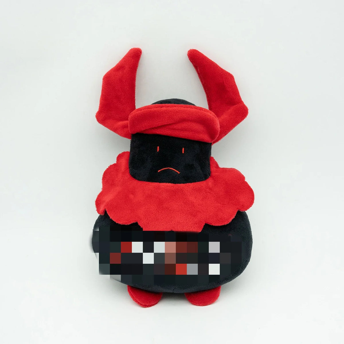 黒赤 デビル ぬいぐるみ 2種セット 角とフリル