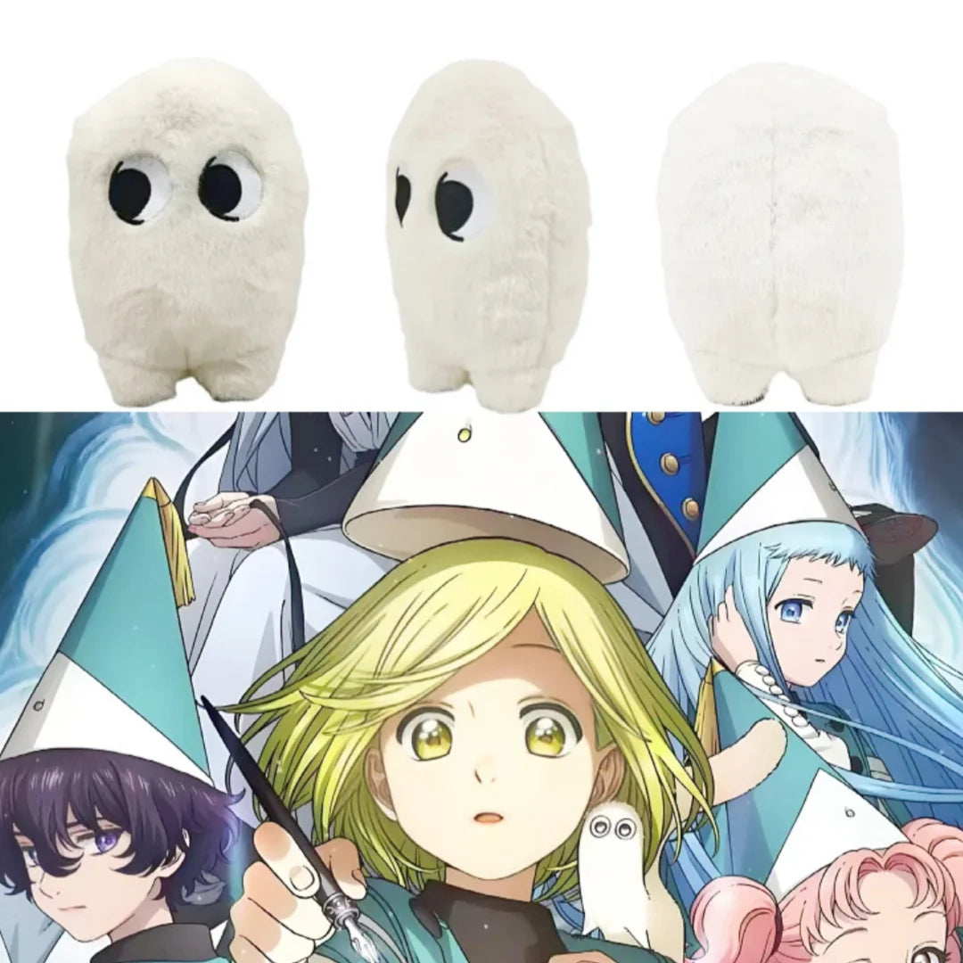 ふわふわ とんがり帽子のアトリエ フデムシ ぬいぐるみ