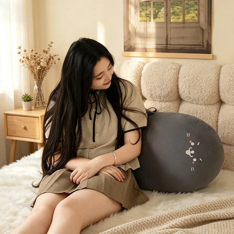130CM Big Soft Simulation Cute Seal Ice Silk Plush Toys Kawaii Stuffed Lovely Children Animal Pillow for Birthday Gifts