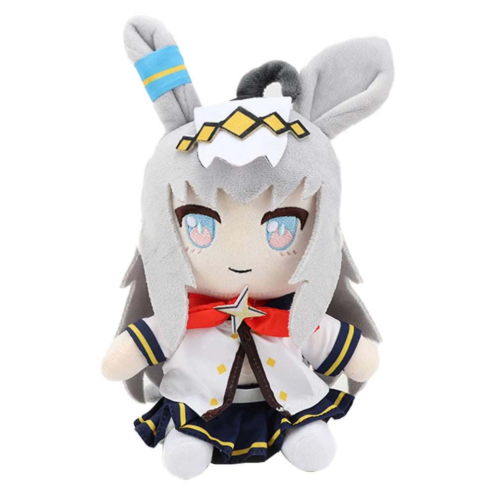 25cm New Uma Musume Pretty Derby Plush Toys Movie Stuffed Animals Cute Cartoon Soft Oguri Cap Dolls Periphery for Fans Gifts