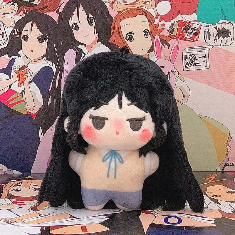 10cm K-on! Cotton Plush Toys Hirasawa Yui Japanese Anime Tainaka Ritsu Cotton Doll Kawaii Toys Valentine Birthday Gift for Girls