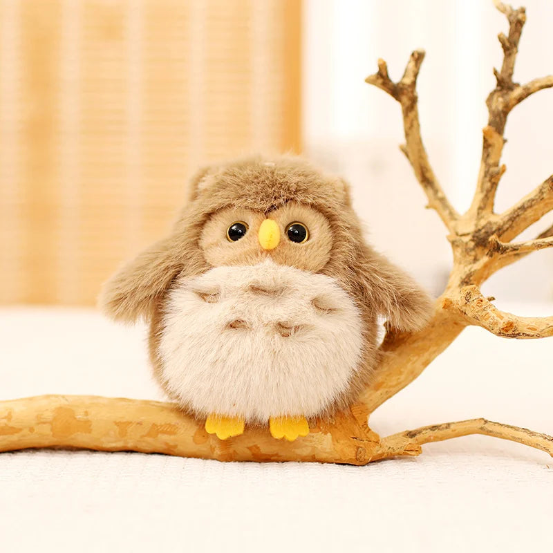 12cm Kawaii Magnetic Standing Shoulder Owl Cute Stuffed Animal Soft Penguin Plush Toy Boy or Girls Perfect Birthday Holiday Gift