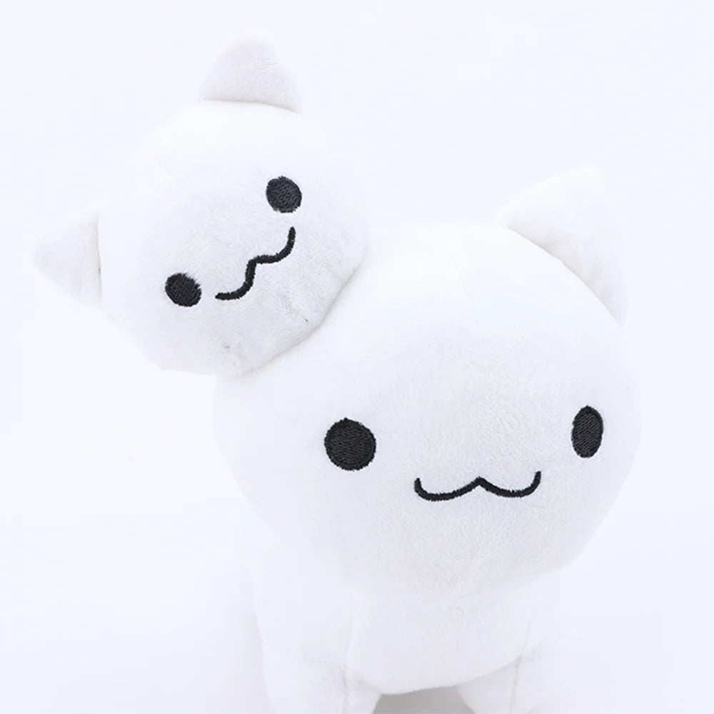 Mewgenics! 白い二頭猫 ぬいぐるみ
