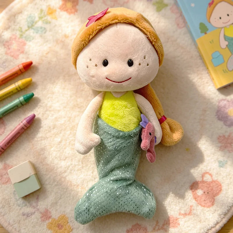 かわいい そばかす顔の パステル ふわふわ ぬいぐるみ