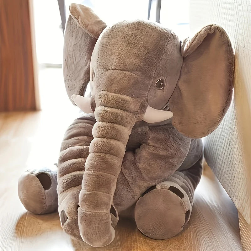 40cm Soft Elephant Plush Toys Cute Elephant Baby Sleeping Pillow Stuffed Animals Best Gifts For Kids Birthday Room Decoration