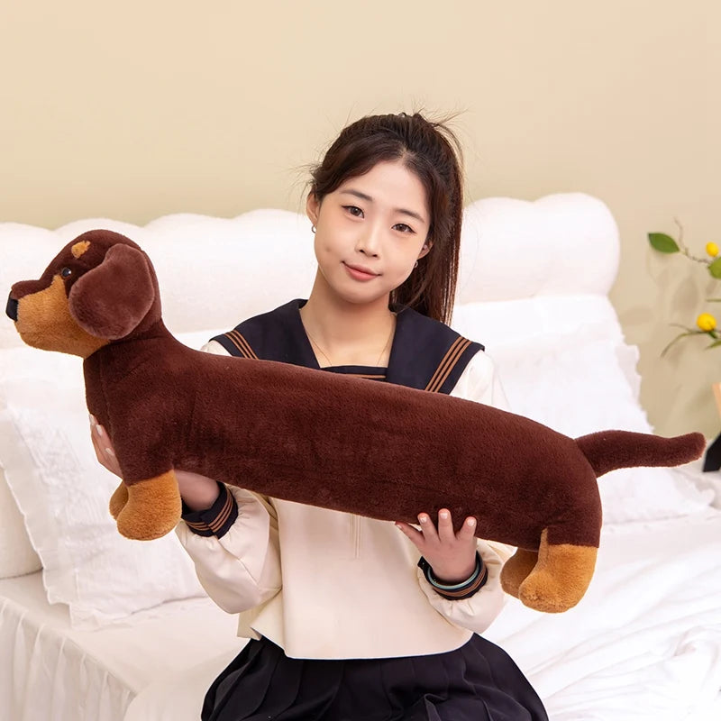 ダックスフンド ふわふわ ロング抱き枕