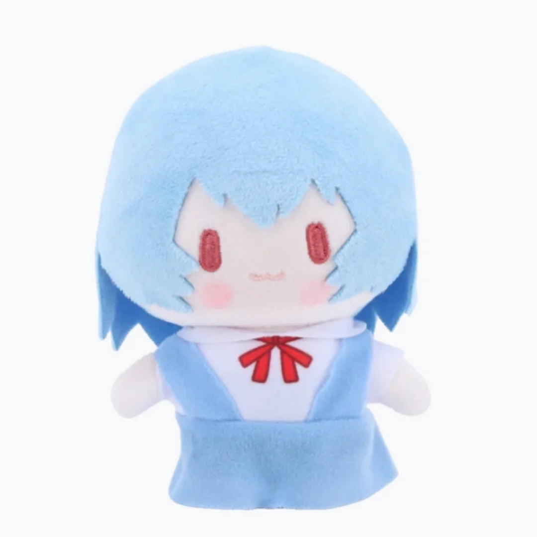 エヴァンゲリオン アスカ レイ 制服Ver. かわいいぬいぐるみ 2体セット