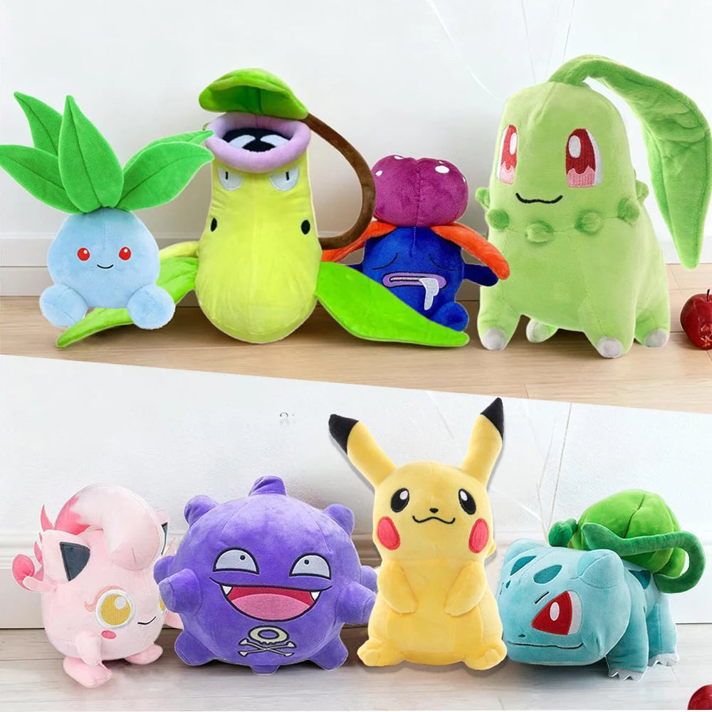 さまざまなポケモン キャラクター ソフト ぬいぐるみ