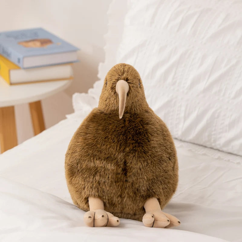 ふわふわキーウィ鳥 ぬいぐるみ 親子2サイズセット