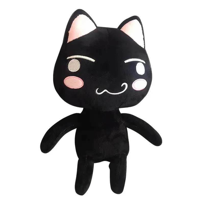 かわいい トロとクロ 黒白 猫 ぬいぐるみ ペアセット