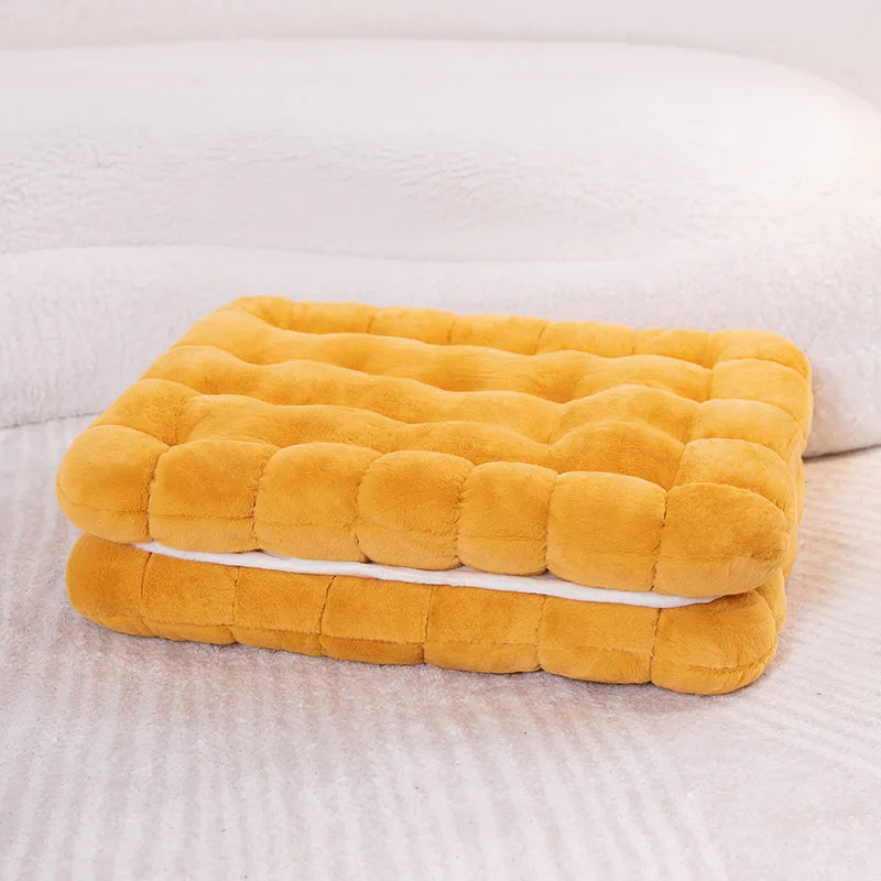 サンド クッキー型 ふわふわ クッション 丸型・四角