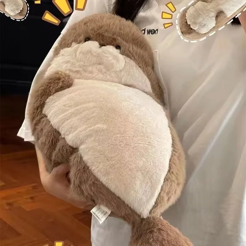 ふわふわ もちもち アニマル ツートンカラー ぬいぐるみ ハンドウォーマー