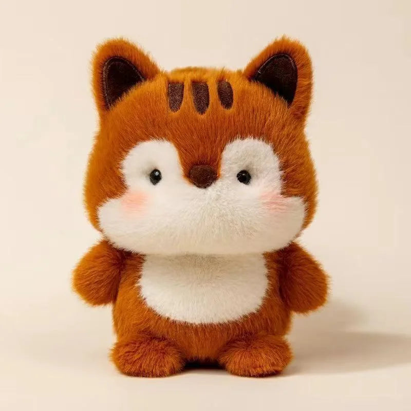New Kawaii Soft Animal Series Plush Doll Pillow Elephant Pig Dog Sheep Penguin Raccoon Cat Cute Plush Toy Gift for Boys or Girls