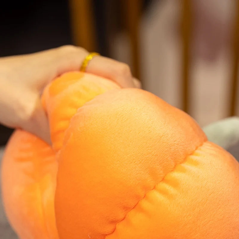 16cm Kawaii Halloween Pumpkin Plush Toy Plushie Soft Plant Stuffed Doll Holidays Props Decorative Throw Pillow Surprise Gifts