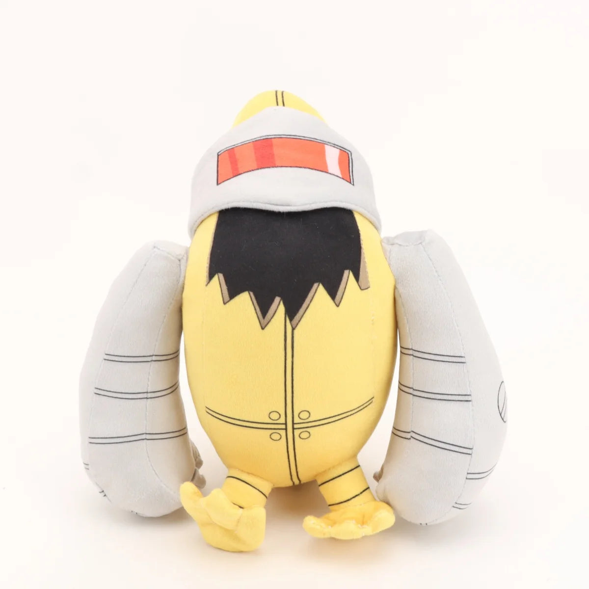 ロックマンX ビット 黄色いメカニックデザインのぬいぐるみ