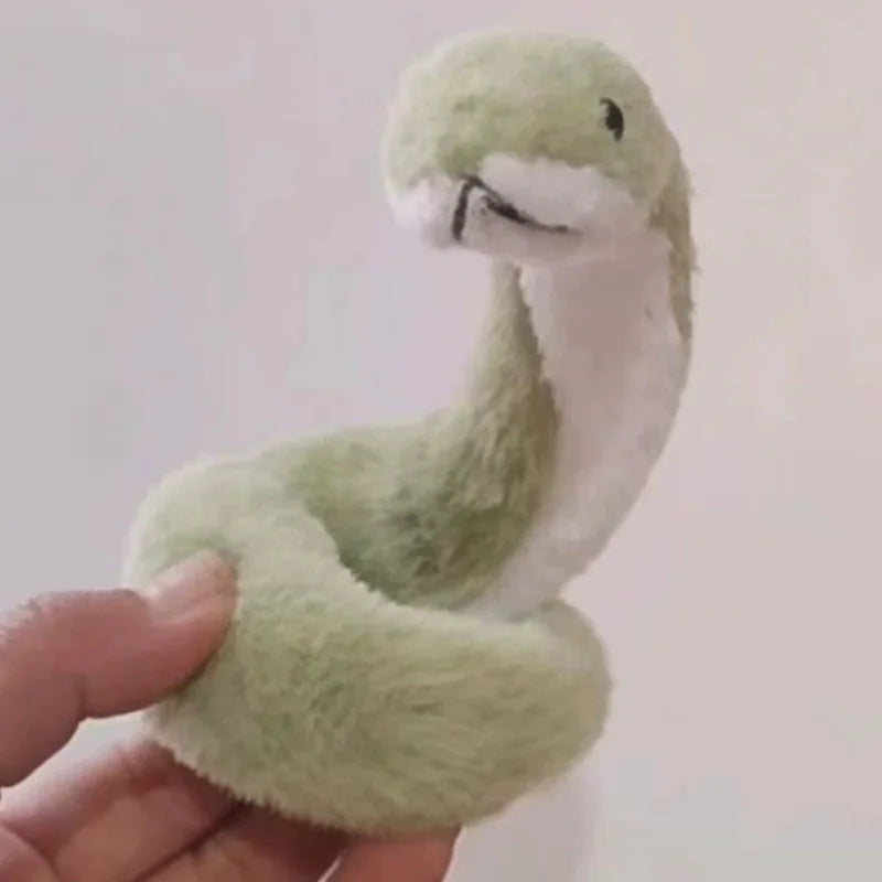 2025 Year of The Snake Plush Toy New Creative Mascot Doll A plush Snake Toy with Freely Concave and Convex Shapes Birthday Gifts