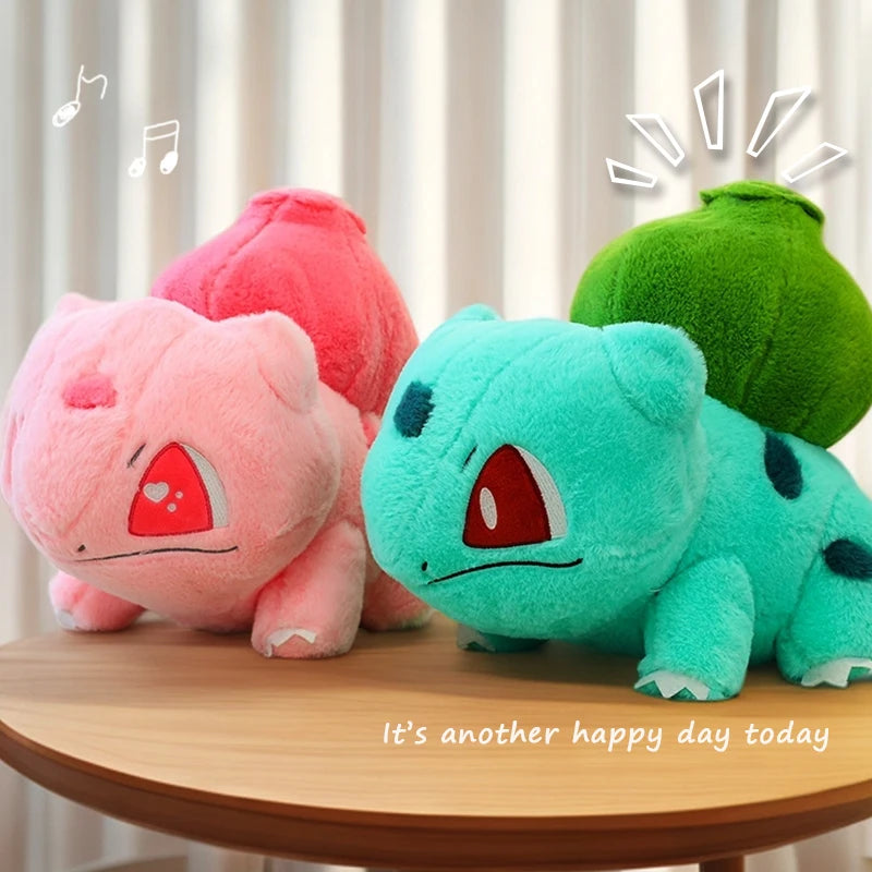 かわいい ポケモン フシギダネ ぬいぐるみ ペア ライトブルーとピンク ハート目