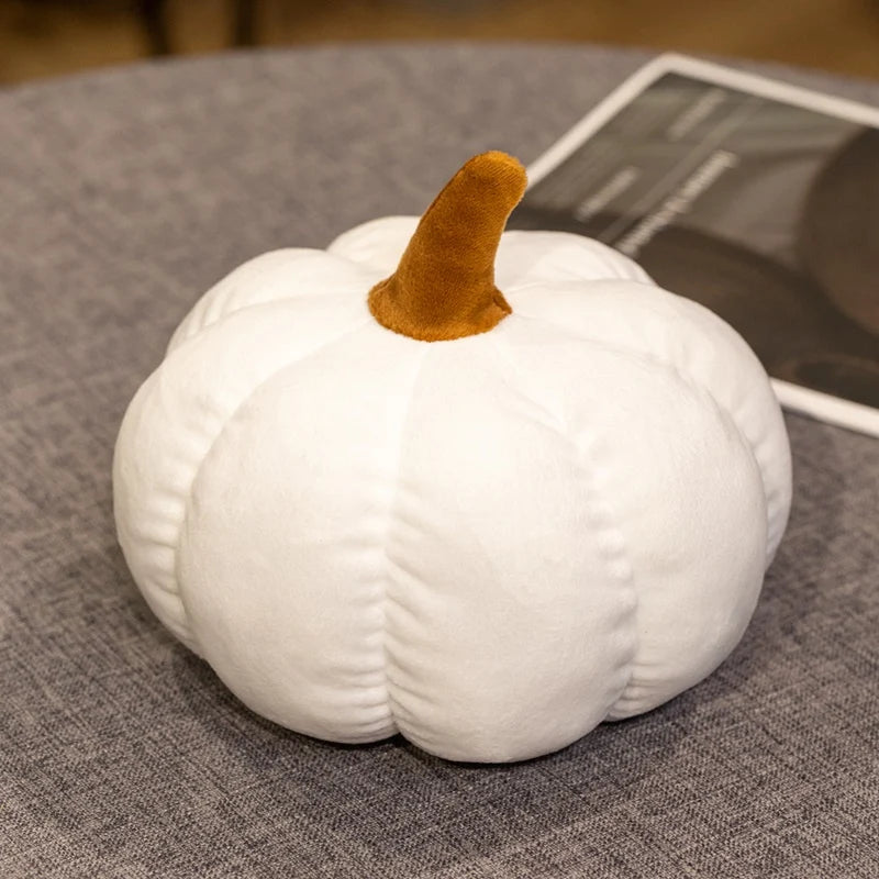 16cm Kawaii Halloween Pumpkin Plush Toy Plushie Soft Plant Stuffed Doll Holidays Props Decorative Throw Pillow Surprise Gifts