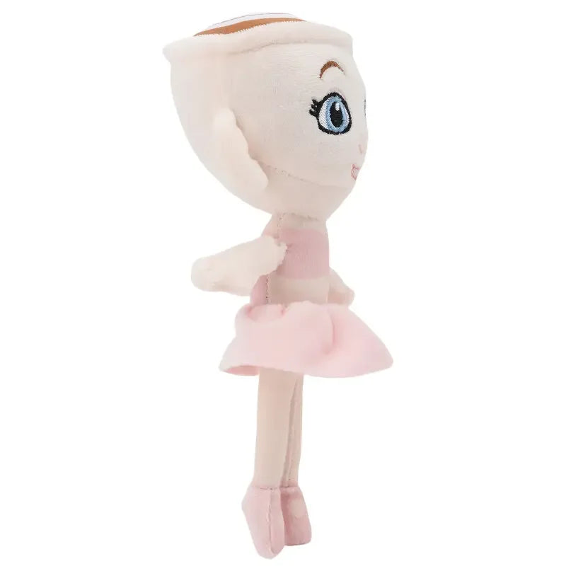 ふわふわピンクのバレリーナカプチーナぬいぐるみ