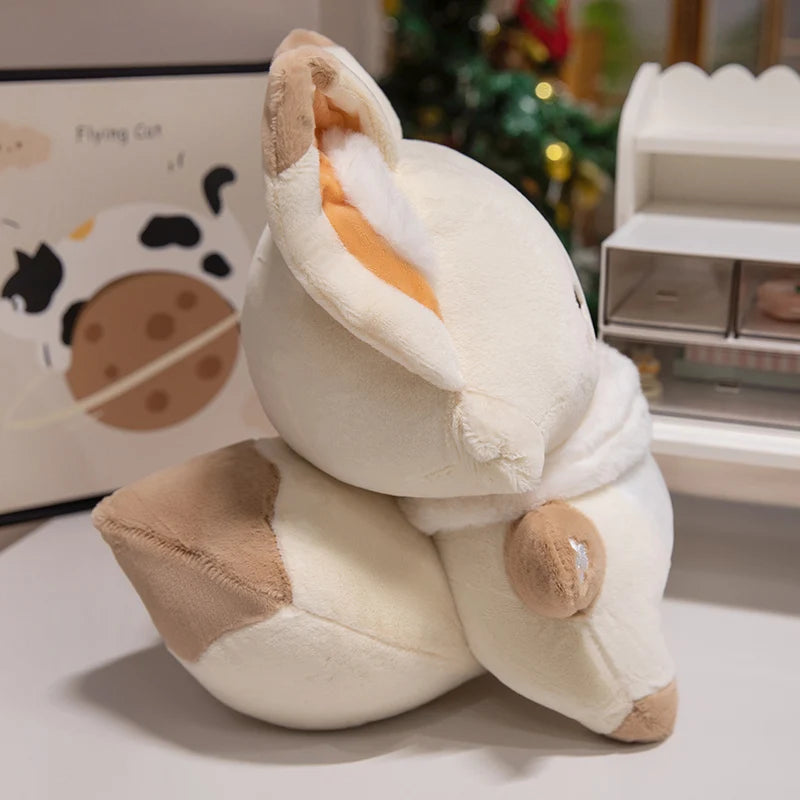 ふわふわ マフラー付き キツネのぬいぐるみ