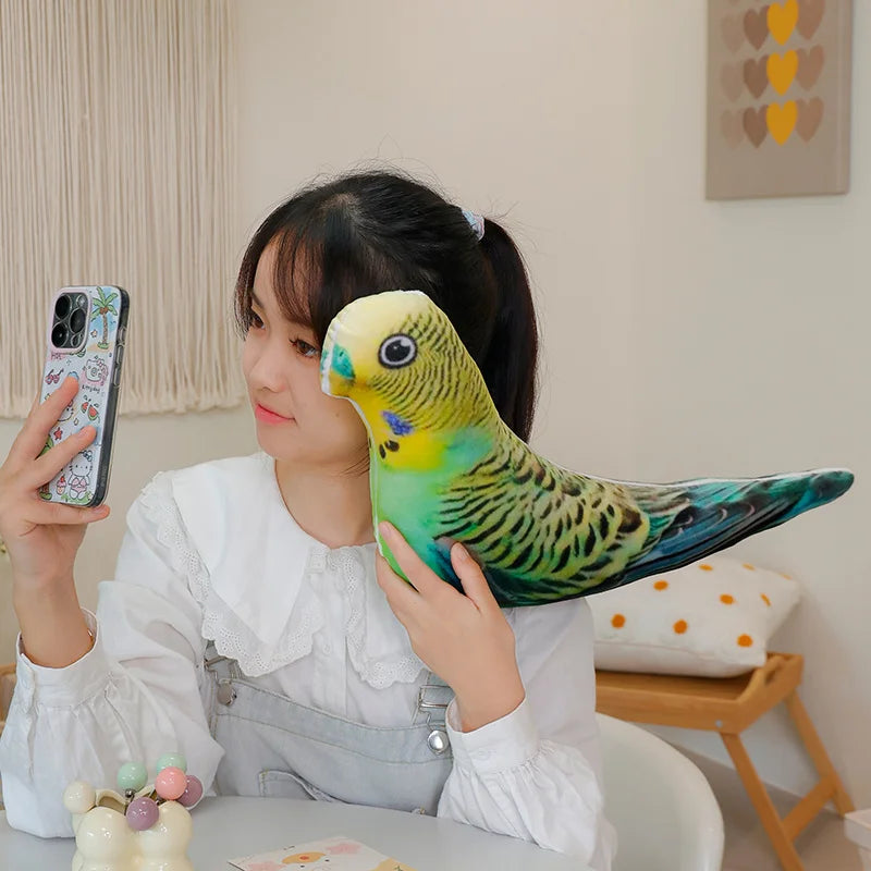 リアルな鳥のぬいぐるみ ハト セキセイインコ キジ 各種