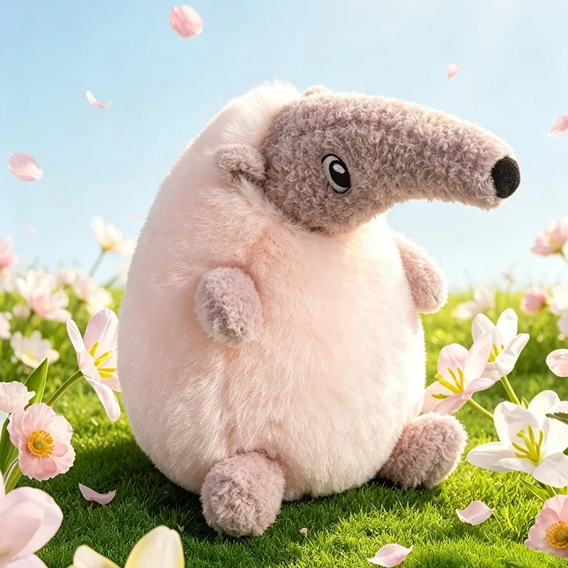 Ultra Soft Fluffy Colorful Anteater Plush Toy Cute Stuffed Animal Doll Kids Adults Cozy Bedroom Sofa Decor Perfect Birthday Gift