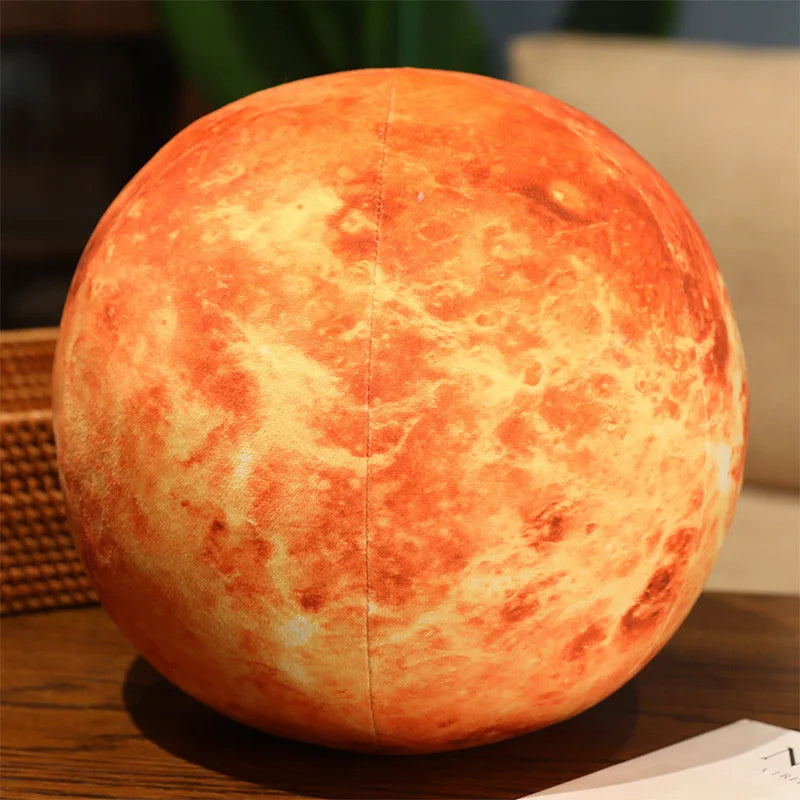 リアルな ふわふわ 惑星 ぬいぐるみ クッション