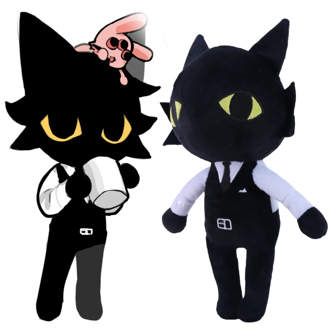 黒猫執事のぬいぐるみ 黄色い目