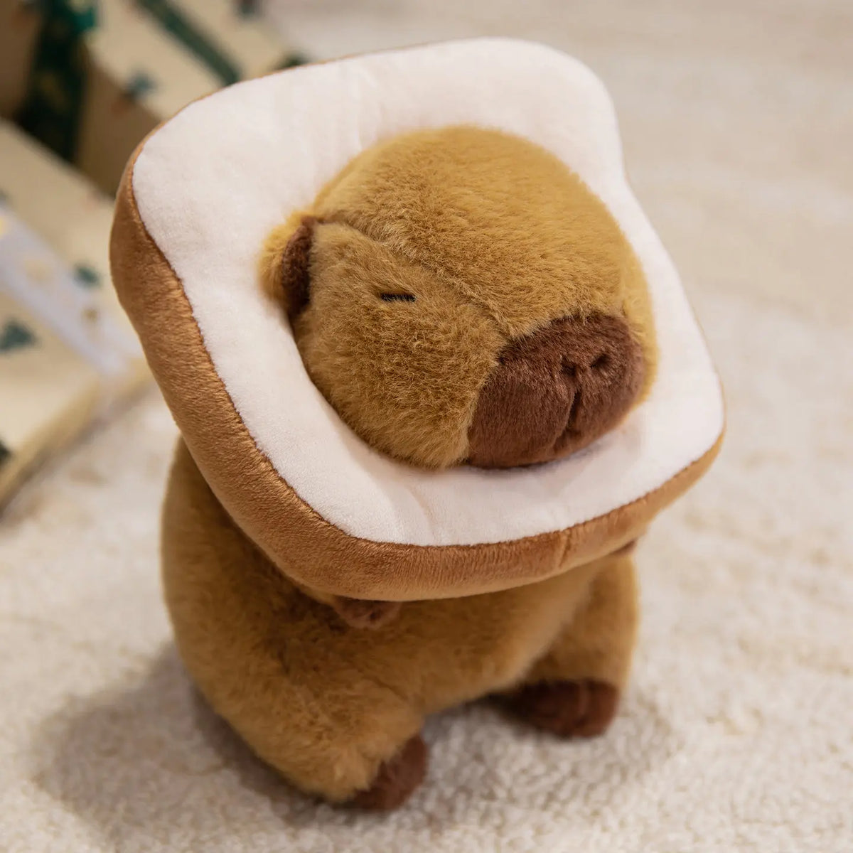 選べる！眠れるカピバラの可愛いコスチュームぬいぐるみ