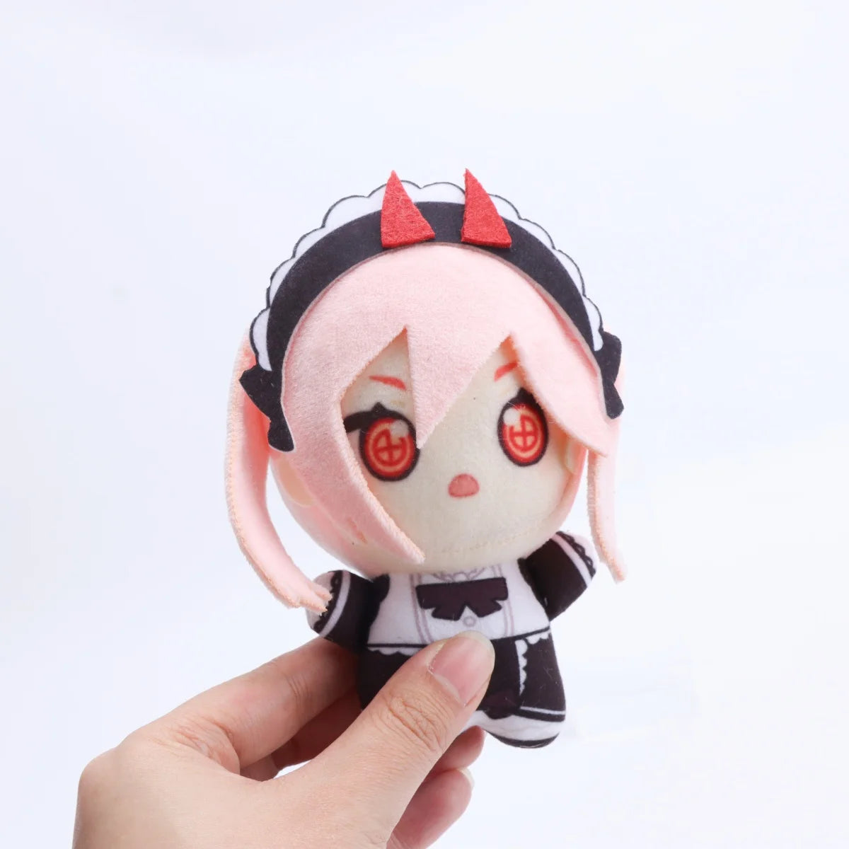 ピンク髪のデビルメイド風 ちびぬいぐるみ