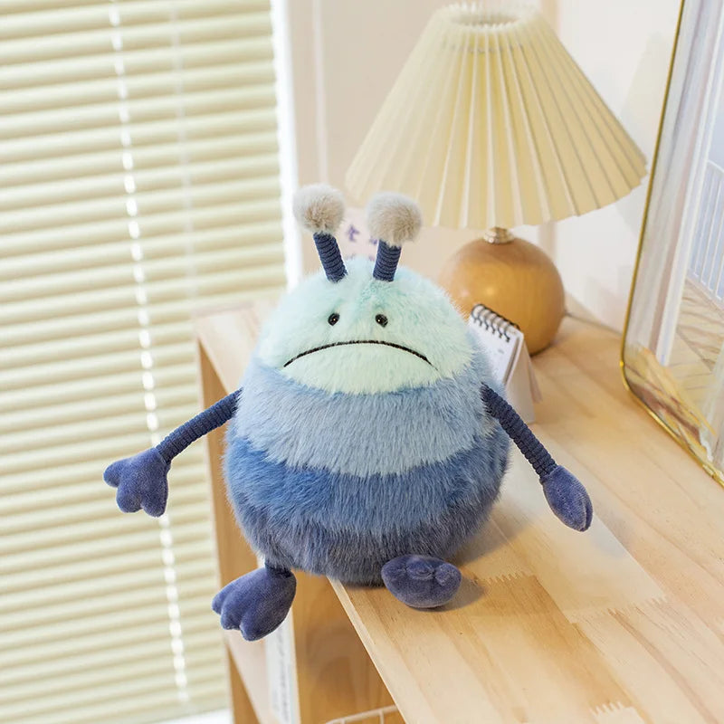 Blue Monster Doll Amusable Alien Plush Doll Cute Home Decor Toy Boys And Girls Children'S Day Gift For Friends' Birthdays Gifts