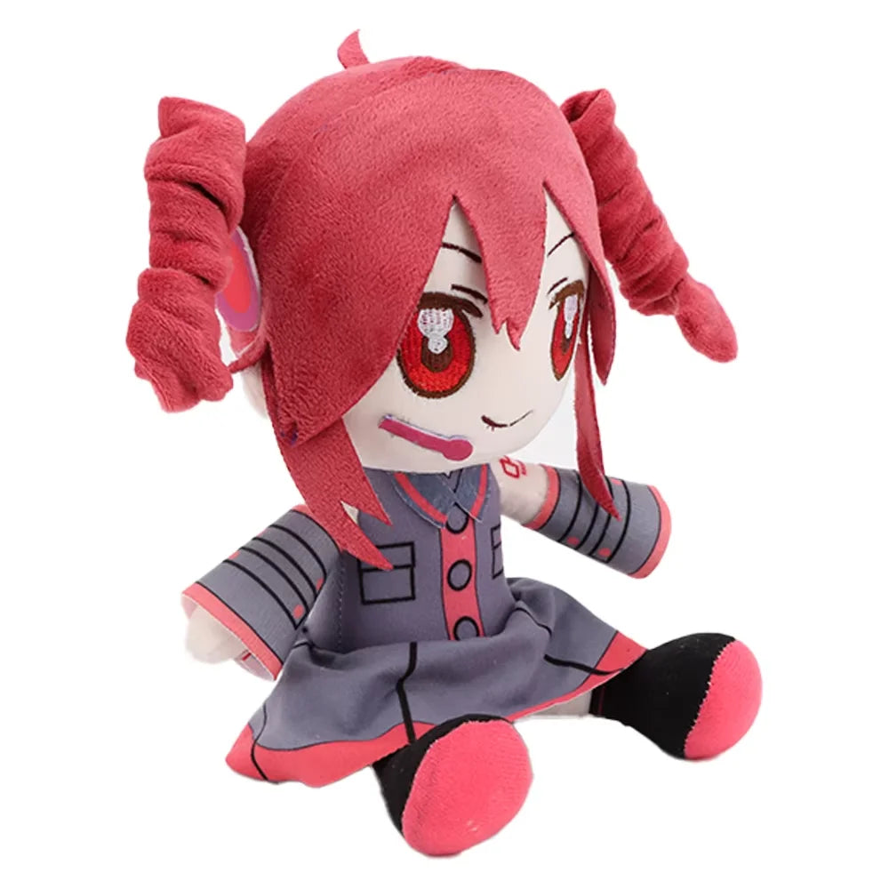 20cm Anime Peripherals Kasane Teto Cosplay Plush Toys Diva Vtuber Kawaii Stuffed Teto Toy Kids Adults Birthday Christmas Gifts