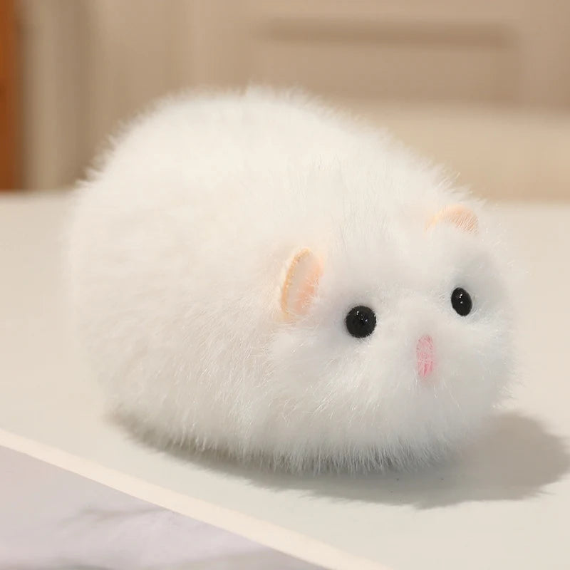 ふわふわ ハムスター 抱きクッション キャメル