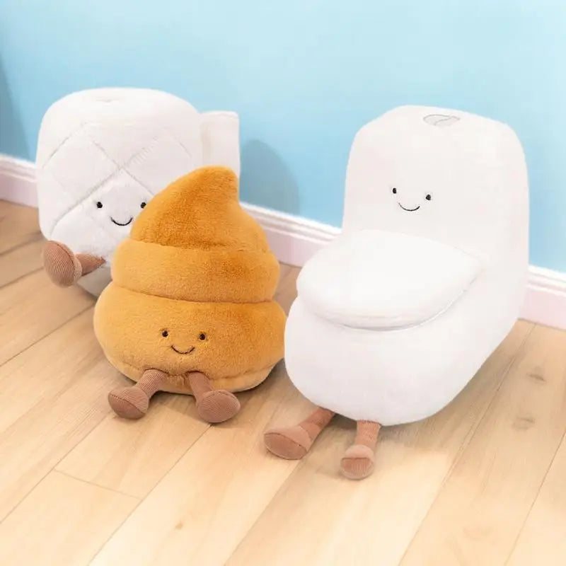 かわいい バスルーム アイテム ぬいぐるみ 4点セット