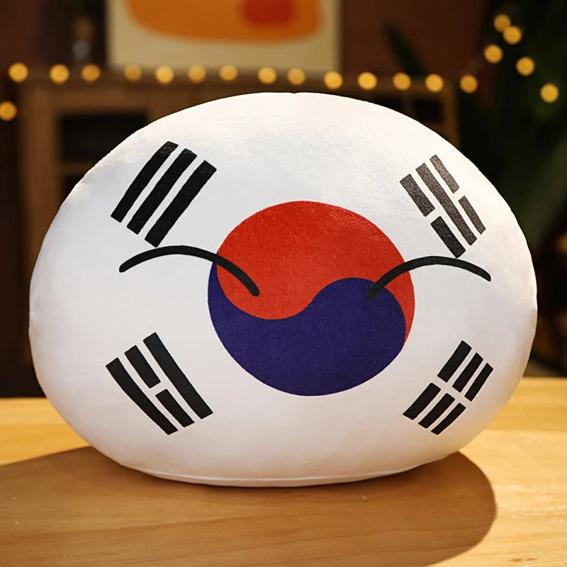 ふわふわ 世界の国旗 国ボール ぬいぐるみ